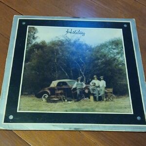 Vintage 'Holiday' Vinyl Record Cover